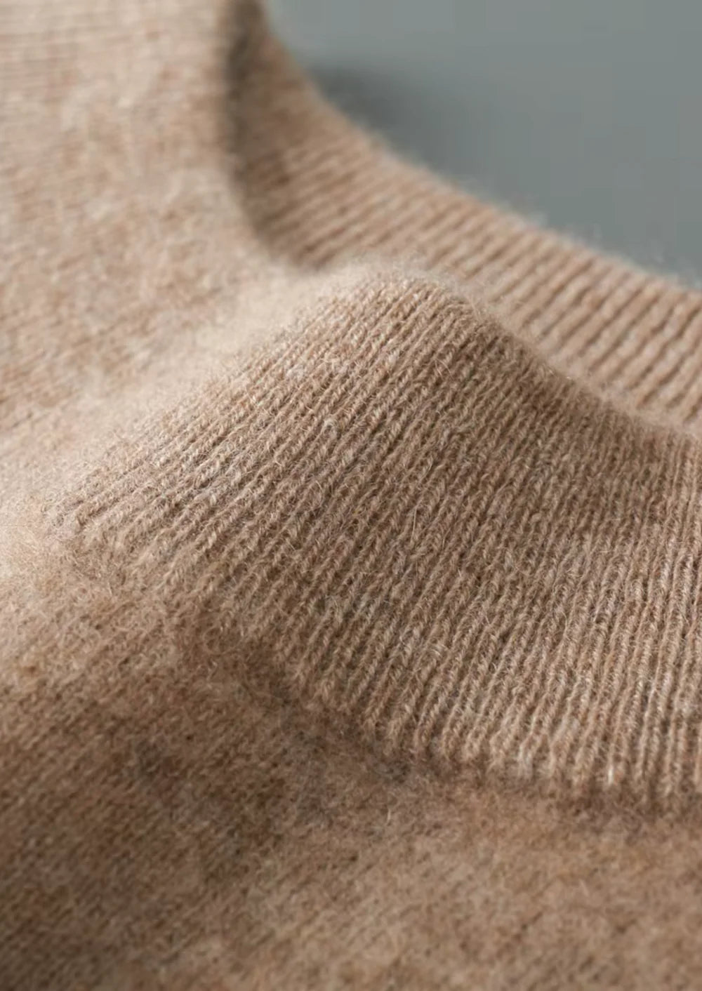 Fine Merino Mock Neck