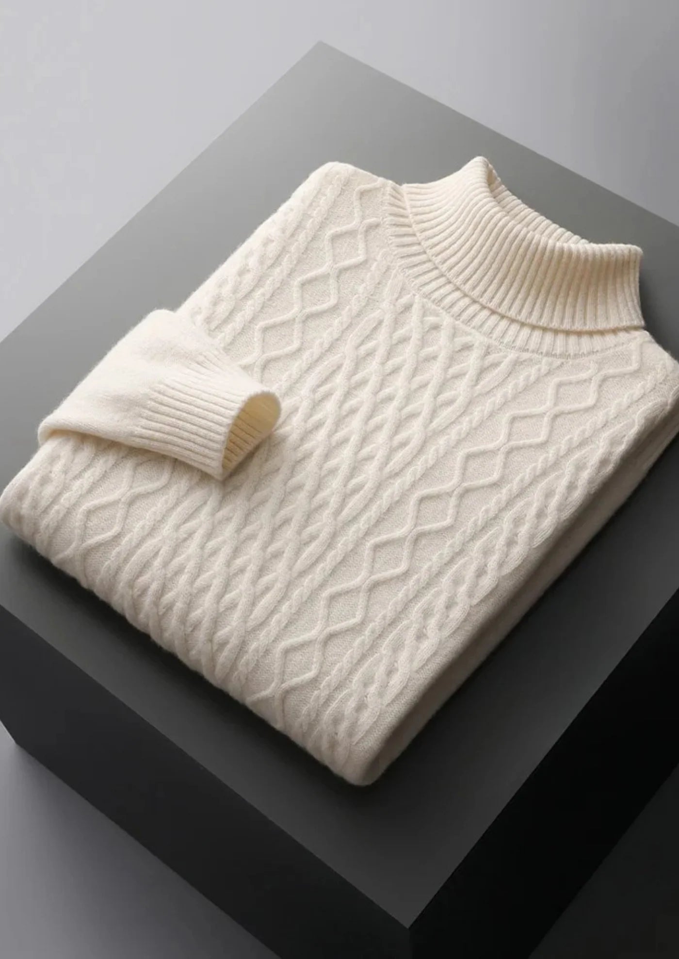 Fine Merino Wool Rollneck