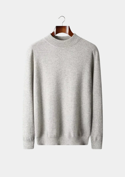 Fine Merino Mock Neck