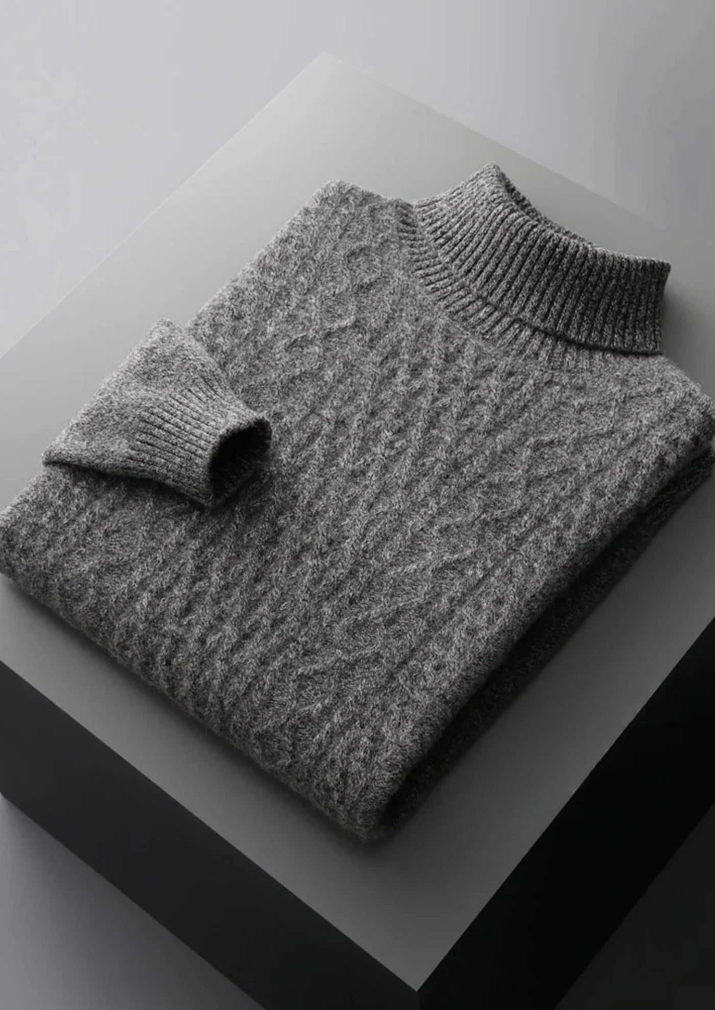 Fine Merino Wool Rollneck