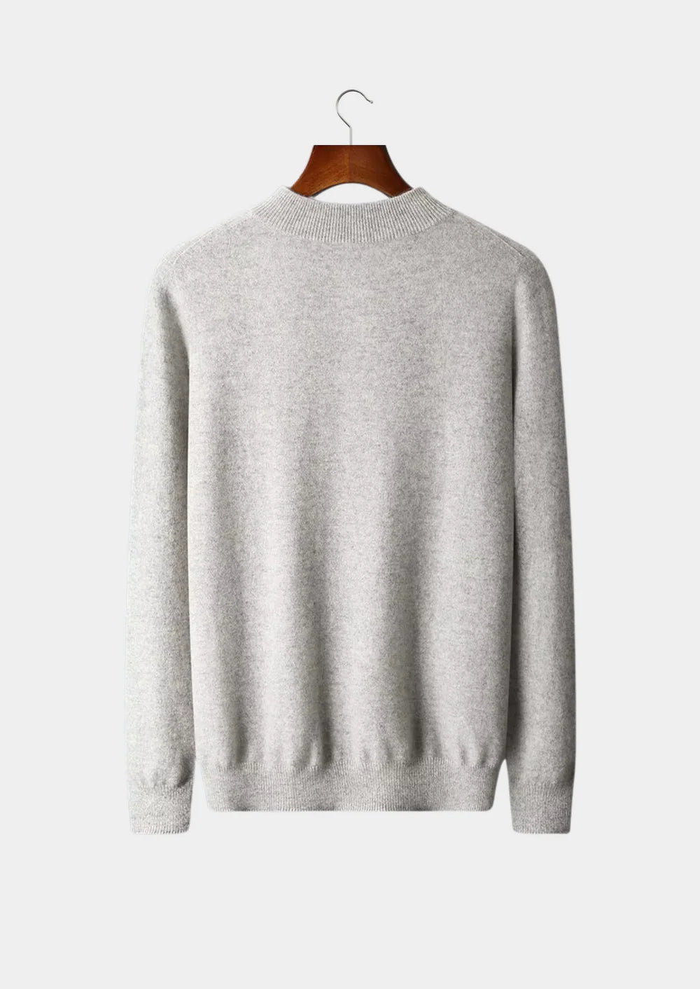 Fine Merino Mock Neck