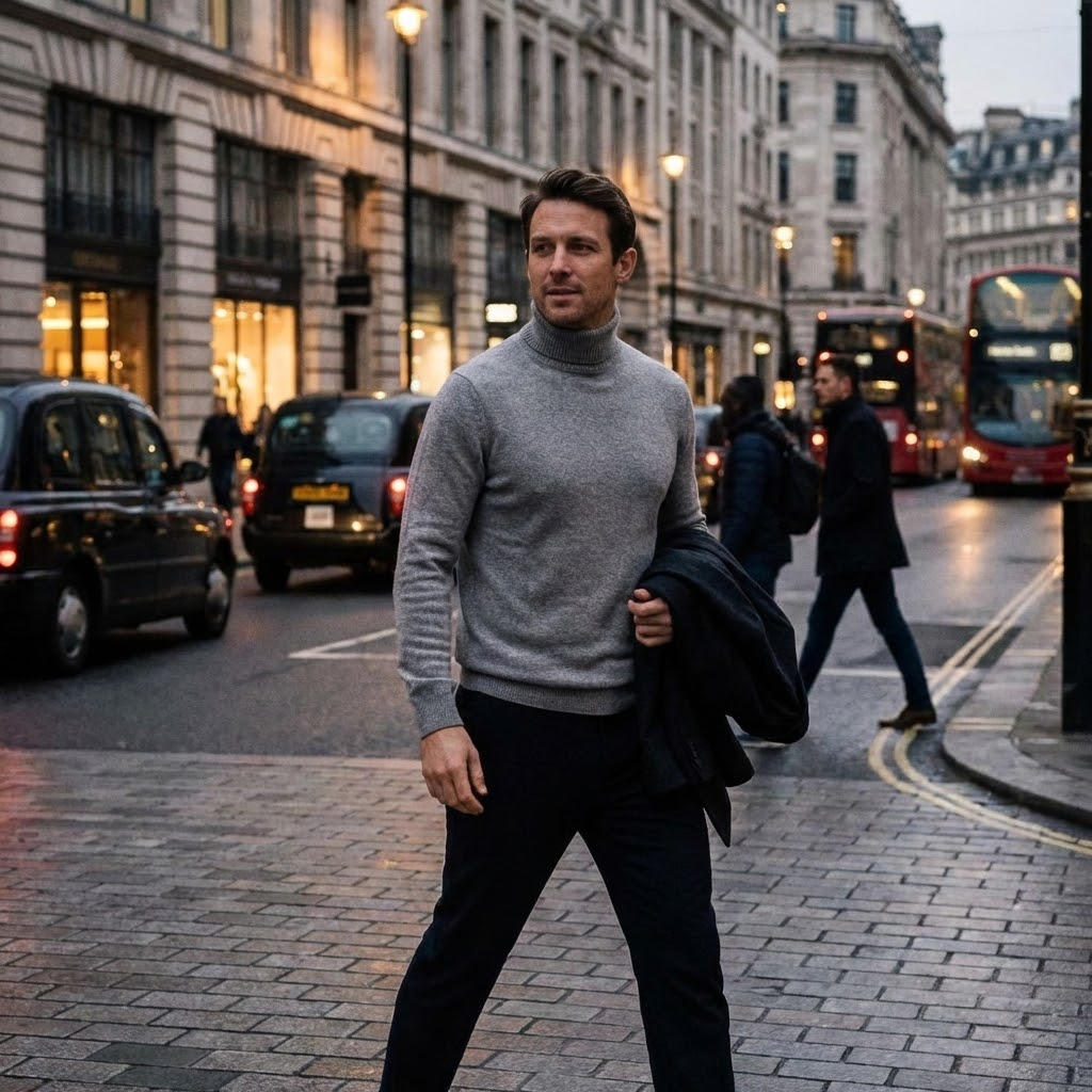 Essential Merino Rollneck